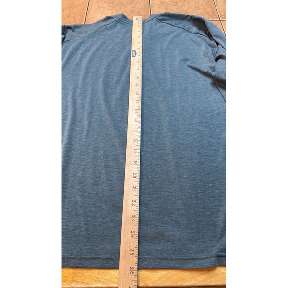 Fair Harbor Henley‎ Shirt Mens Sz Small Green UPF 50 Sun Protection Tencel - Picture 6 of 6